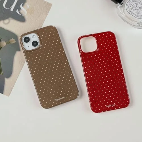 Another view of the inewateri Compatible with iPhone 13/14 Case with Cute Fashion Polka