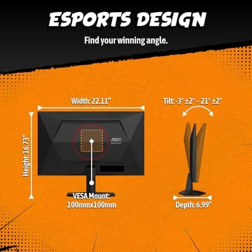 Testing the AOC 25" Gaming Monitor FHD 260Hz Overclocked IPS G-SYNC Compatible over two weeks