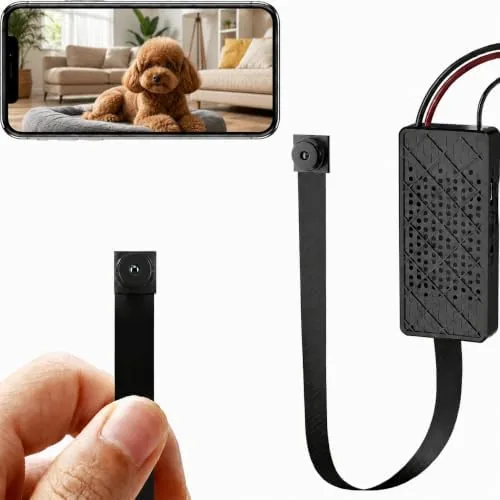 WiFi Nanny Cam Hidden Camera DIY Mini Portable and Wireless 1080P HD Spy Camera Review: Tested and Rated