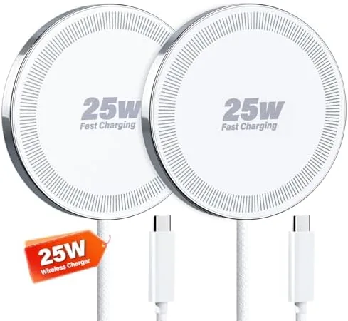 Overview of the 25W Wireless Charger for MagSafe, Magnetic Fast Charging Pad for