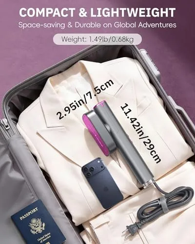 The OGHom Steamer for Clothes, 110-240V Travel Steamer & Iron 2 compared in context