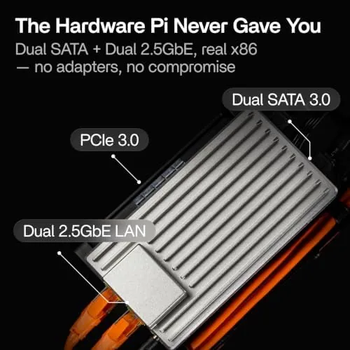Detail shot of the ZimaBoard 2 Home Server, Intel N150, Build Your First Real features