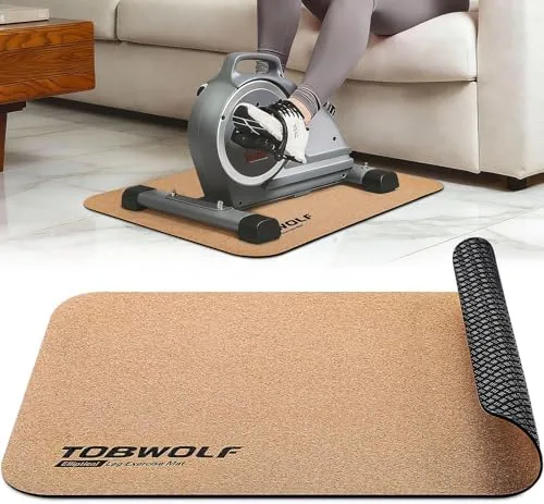 TOBWOLF Non-Slip Workout Mat for Ellipse Leg Exerciser, Ellipse Machine Mat, Exercise Mat for Review: Tested and Rated
