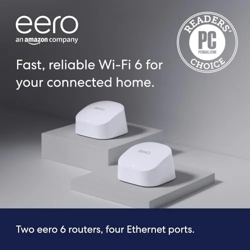 Amazon eero 6 mesh wifi system - Supports internet plans up to 900 Mbps Review: Tested and Rated