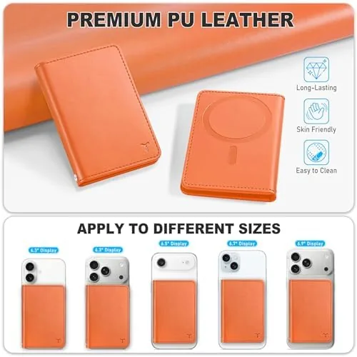 The TUCCH for Magsafe Wallet with 6 Card Holders, RFID Blocking compared in context