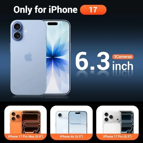 Close look at the for iPhone 17 Case with Screen Protector Antique White | build quality