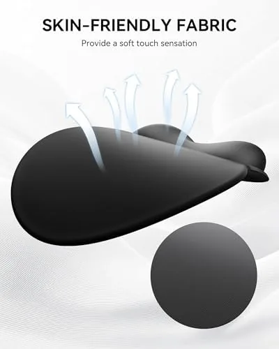 The Mouse Pad with Wrist Rest for Desktop Large Ergonomic Mouse in real use