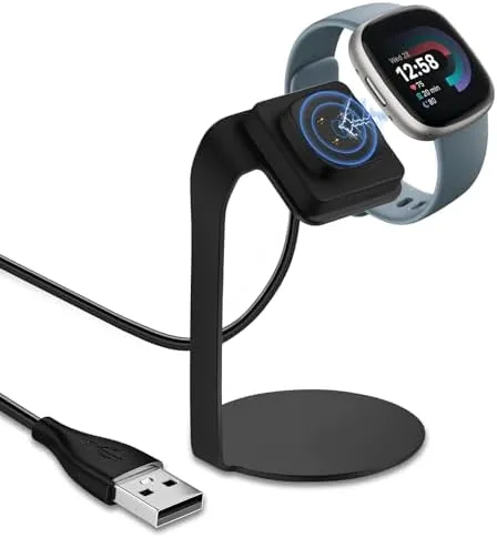 Charger for Fitbit Sense/Sense 2/Versa 3/Versa 4 Smartwatch Charging Stand | Magnetic Charging Dock Review: Tested and Rated