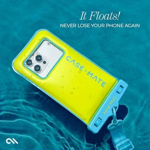 The Case-Mate 2 Pack IP68 Waterproof Phone Pouch - Citrus Splash compared in context