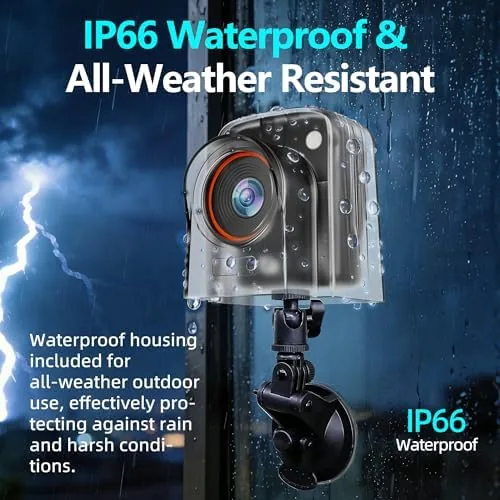 The Dsoon Time Lapse Camera,1296P FHD MP4 Video&48MP, Outdoor IP66 Waterproof compared in context