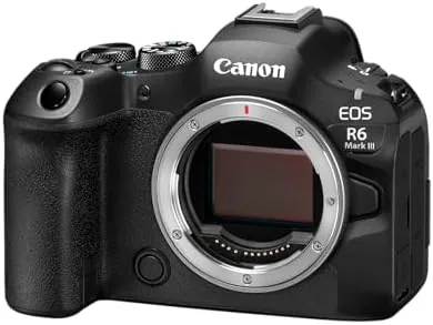 Close look at the Canon EOS R6 Mark III Body, Full-Frame Mirrorless Camera build quality