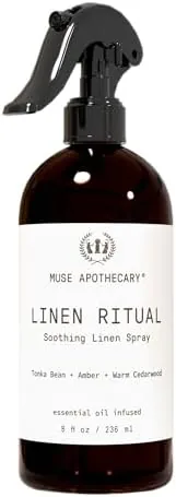 Muse Apothecary Linen Ritual - Aromatic, Soothing, and Relaxing Linen Mist, Laundry and Fabric Review: Tested and Rated