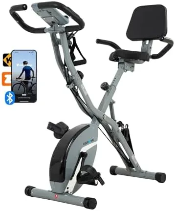 The BARWING exercise bike set up in a living room ready to ride