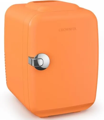 CROWNFUL 4 Liter Mini Fridge Review: A Cute Cooler and Warmer for Desk and Dorm