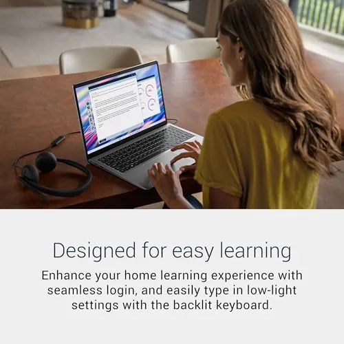 A spreadsheet and web browser open side by side on the Dell laptop