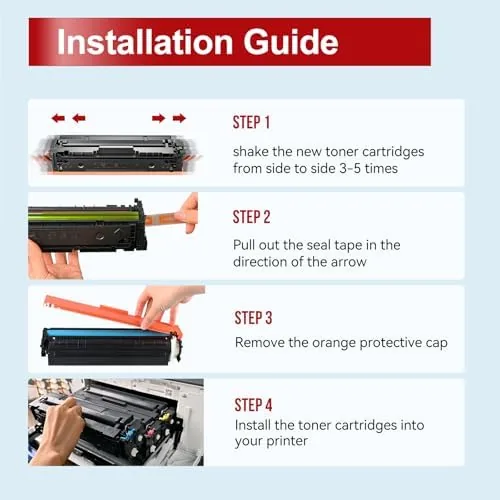 The 075 Toner Cartridge Set 075H for Canon 075 075H MF665Cdw compared in context