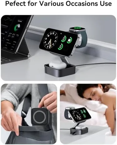 Testing the 3 in 1 Wireless Charging Station for Apple Devices, Magnetic over two weeks