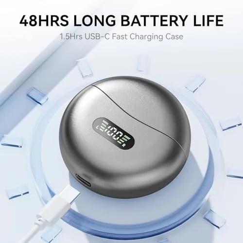 Another view of the Clip On Earbuds Open Ear Ear Buds Wireless Bluetooth 5.4