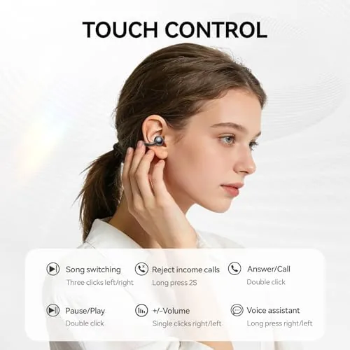 The Clip On Earbuds Open Ear Ear Buds Wireless Bluetooth 5.4 compared in context