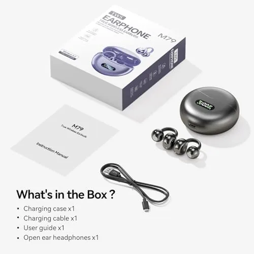 Testing the Clip On Earbuds Open Ear Ear Buds Wireless Bluetooth 5.4 over two weeks