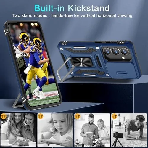 The DEERLAMN Case for Samsung Galaxy S26 6.3-Inch with Slide Camera in real use