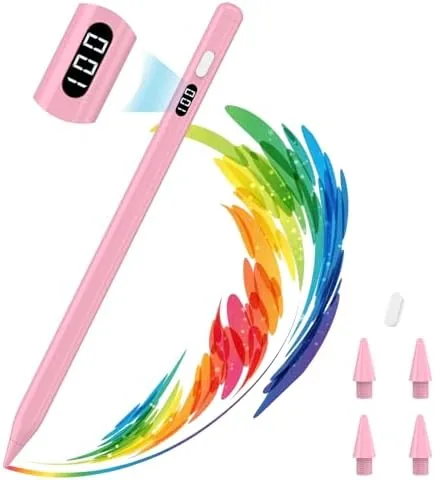 Moko Stylus Pen for iPad 2018-2026, USB-C Charge Pencil with LED Display | Tilt Review: Tested and Rated