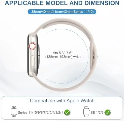 Close up of the band connector clicking into an Apple Watch