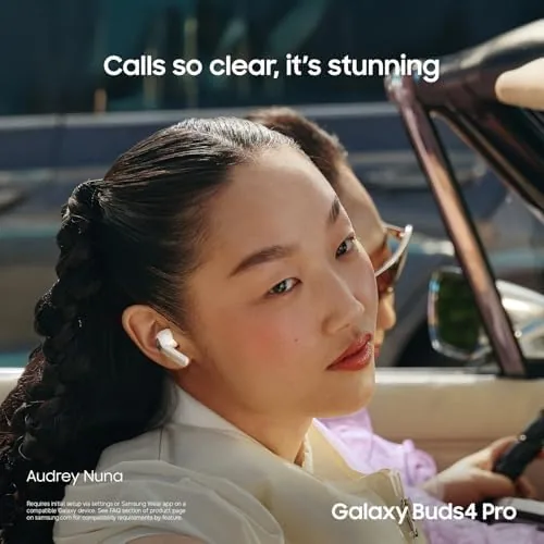 The Samsung Galaxy Buds 4 Pro (2026) AI True Wireless Bluetooth in real use