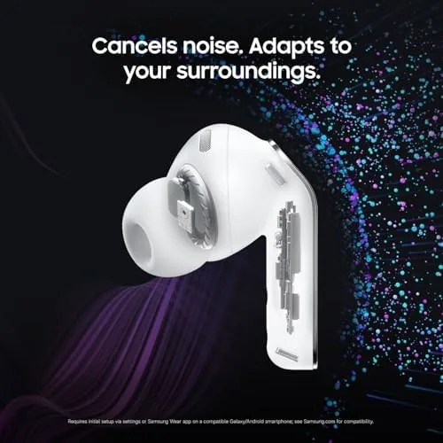 The Galaxy Buds 4 Pro beside a rival flagship earbud set for comparison