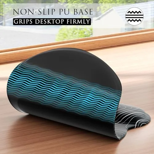 The MROCO Ergonomic Mouse Pad Gel Wrist Rest, 9.4 x 8.1 compared in context