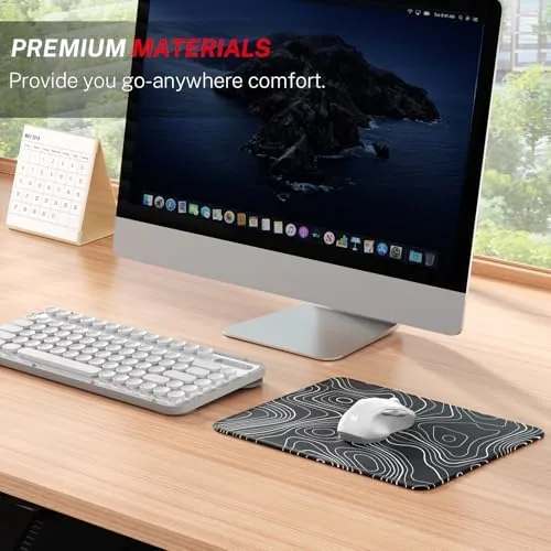 The MROCO Essential Office & Gaming Mouse Pad, 8.5 x 11 compared in context