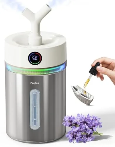 Feekaa Stainless Steel Humidifier, 4L/1Gal Cool Mist Humidifiers for Bedroom, Easy to Clean Dishwasher Review: Tested and Rated
