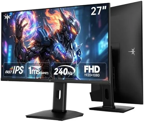 Overview of the KTC 27 Inch 240Hz Gaming Monitor, 1080P Computer Monitor Fast