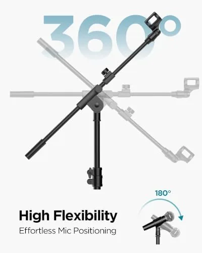 Testing the InnoGear Mic Stand Floor Microphone Stand with Boom Arm for over two weeks