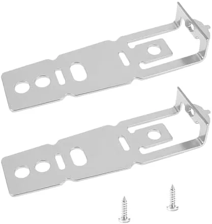 Close look at the 2 Pack Dishwasher Mounting Bracket - WD01X27759, Dishwasher Mounting Clips build quality