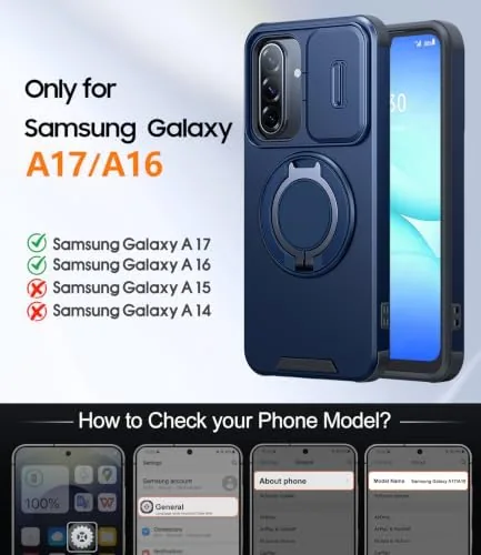 Testing the JAME for Samsung Galaxy A17/A16 5G Phone Case with Stand over two weeks