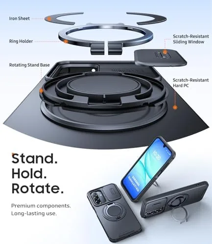The JAME for Samsung Galaxy A17/A16 5G Phone Case with Stand compared in context