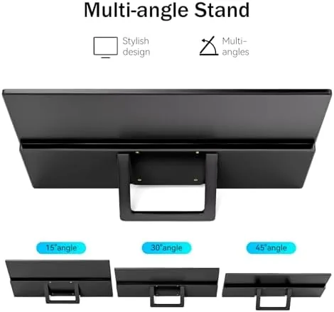 The Portable Monitor 15.6 Inch 1080P FHD USB-C HDMI Ultra-Slim Travel compared in context