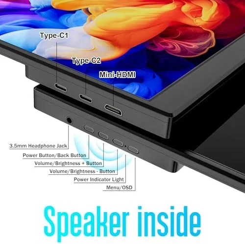 Testing the Portable Monitor 15.6 Inch 1080P FHD USB-C HDMI Ultra-Slim Travel over two weeks