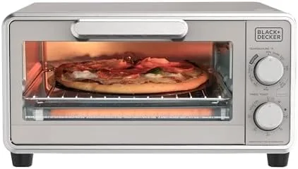 BLACK+DECKER Crisp 'N Bake Pro 4-Slice Digital Air Fry Oven | 5 cooking functions Review: Tested and Rated