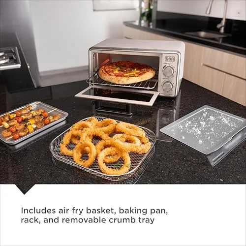 The BLACK+DECKER Crisp 'N Bake Pro 4-Slice Digital Air Fry Oven compared in context
