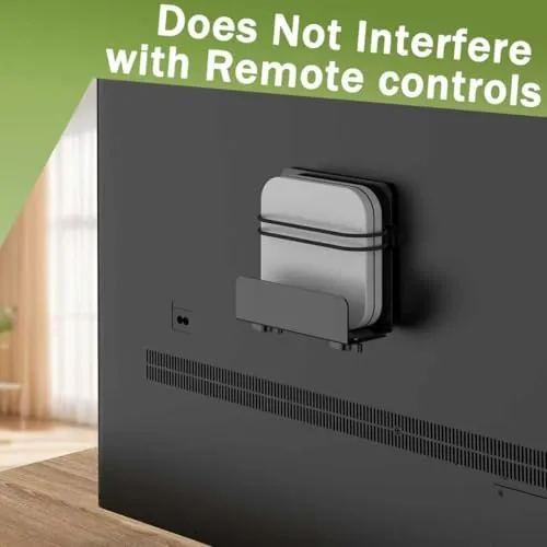 The 1 Pack Cable Box Mount and Modem Mount | Adjustable compared in context