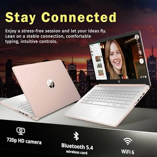 The HP Stream 14" HD Laptop, Intel Processor N150, 4GB RAM in real use