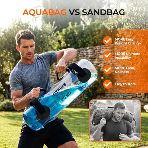 Testing the Water Weights Aqua Bag, 44 lbs - Adjustable Portable Water over two weeks