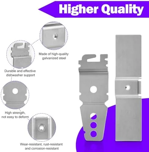 Another view of the Granite Dishwasher Mounting for Solid Surface Dishwasher Installation Kit |