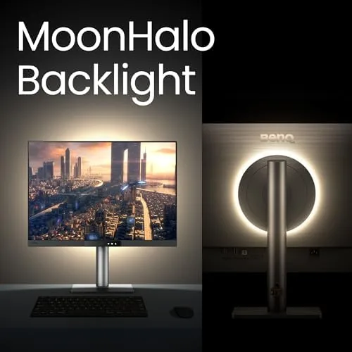 Another view of the BenQ Programming Monitor RD280UG 28.2" 4K+, 120Hz Refresh Rate, 3:2
