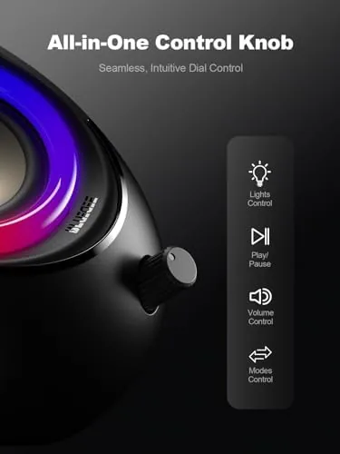 The Bluedee Computer Speakers with Subwoofer, 2.1 PC Speakers, 80W Peak compared in context