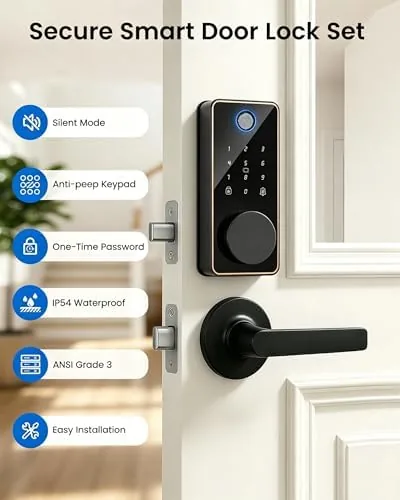 Testing the Smart Deadbolt Lock, 5-in-1 Keyless Entry Door Lock App Control over two weeks