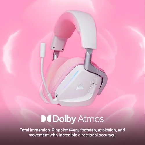 The headset connected to a phone and a console simultaneously showing dual wireless mode