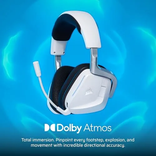 The headset showing simultaneous connection to a phone via Bluetooth and a console via receiver